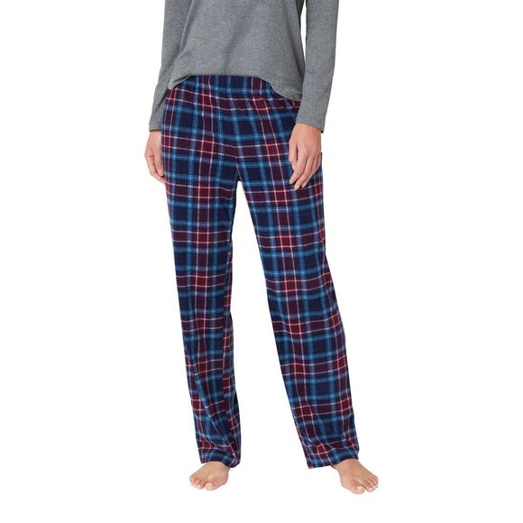 Eddie Bauer Ladies' 3-Piece Waffle Fleece Pajamas Set Gray Size 3X - Picture 4 of 9
